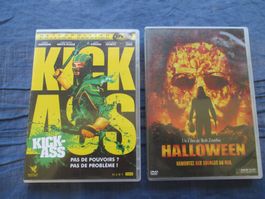 lot de 2 dvd Halloween (Rob Zombie) + Kick-Ass