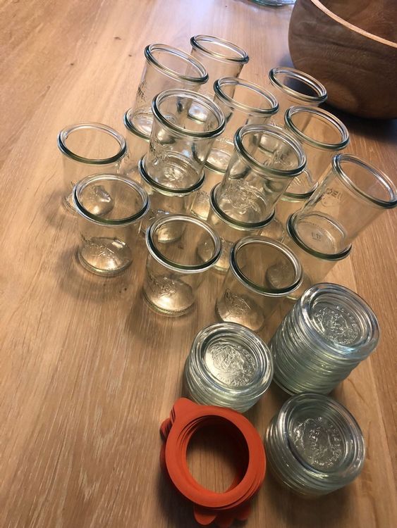 Tribello Einmachgläser 400 Ml, 4 Stück – Mit Breiter Öffnung & Luftdichtem Kunststoffdeckel