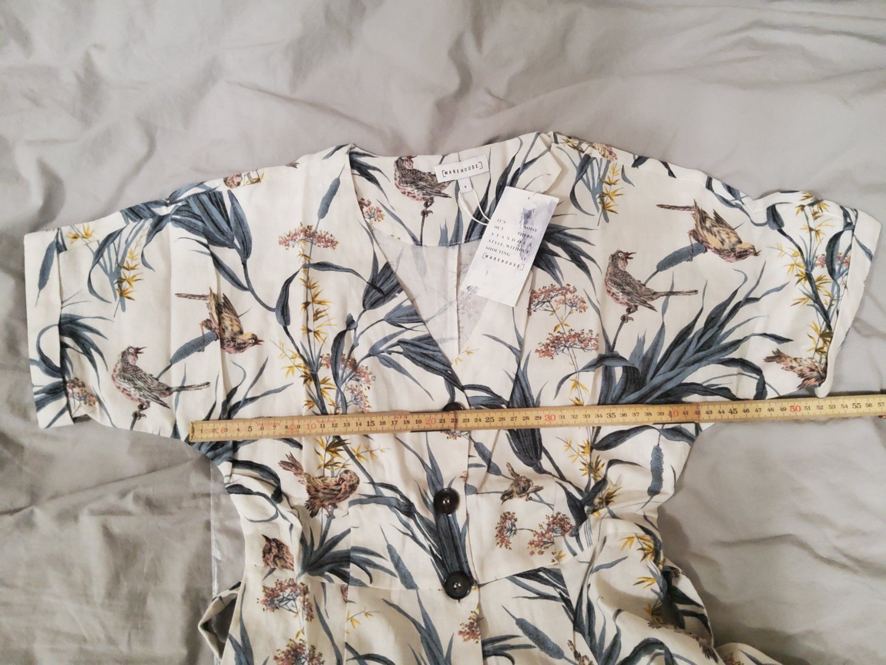 Vestiti: Robe d'été chic, imprimé oiseaux (NEW) – Nuovo e nell'imballaggio originale da Geneve venduto da Vladko1612 4