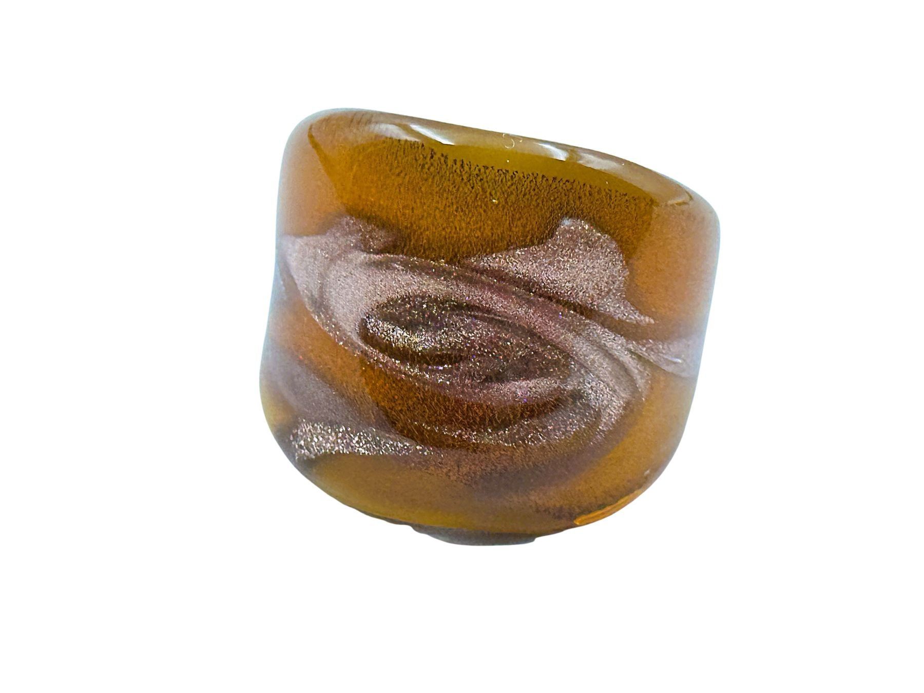 Murano Anelli: Ring Murano Glas G 54 Breite 22mm – Nuovo e nell'imballaggio originale da Oberkulm venduto da Murano-Schmuck 1