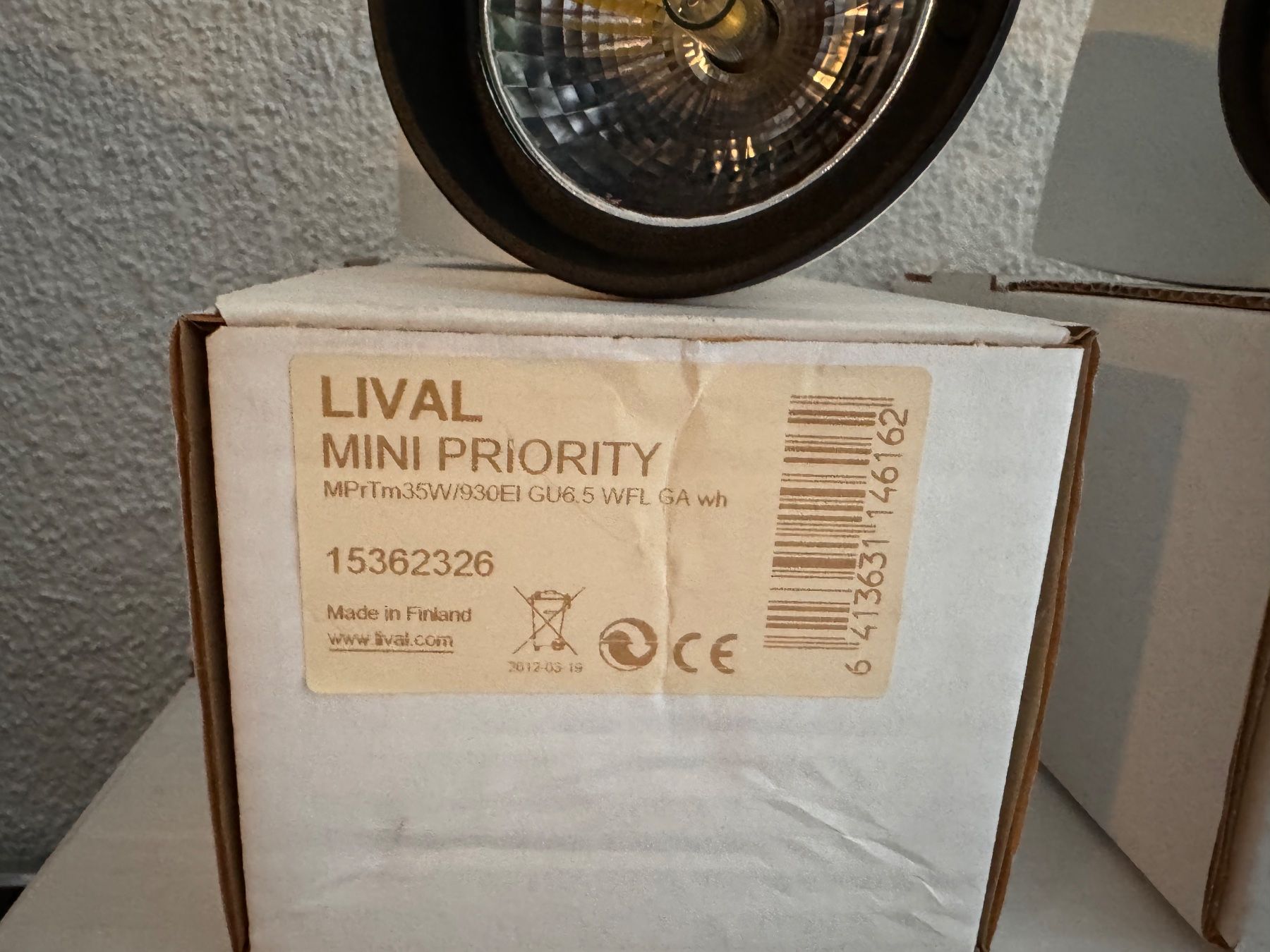 Lampade: 5 Stück Lival Mini Priority Schienenstrahler – Nuovo e nell'imballaggio originale da Wilderswil venduto da Renaissance1 2