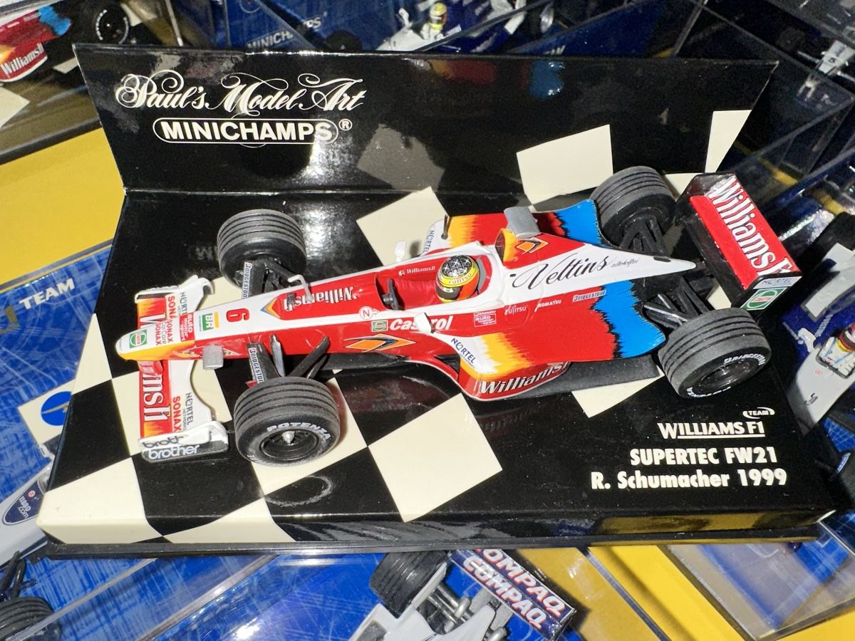 Williams Modellini d'auto: Williams collection Formule 1 – Nuovo (secondo la descrizione) da Ecublens VD venduto da acbox2000 3