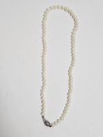 Perlenkette mit 925 Silber Verschluss 
