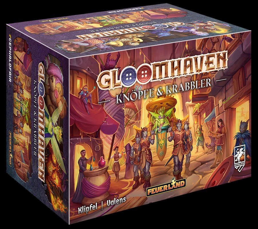 Giochi: Spiel Gloomhaven - Knöpfe & Krabbler – Nuovo e nell'imballaggio originale da Uster venduto da Ludit
