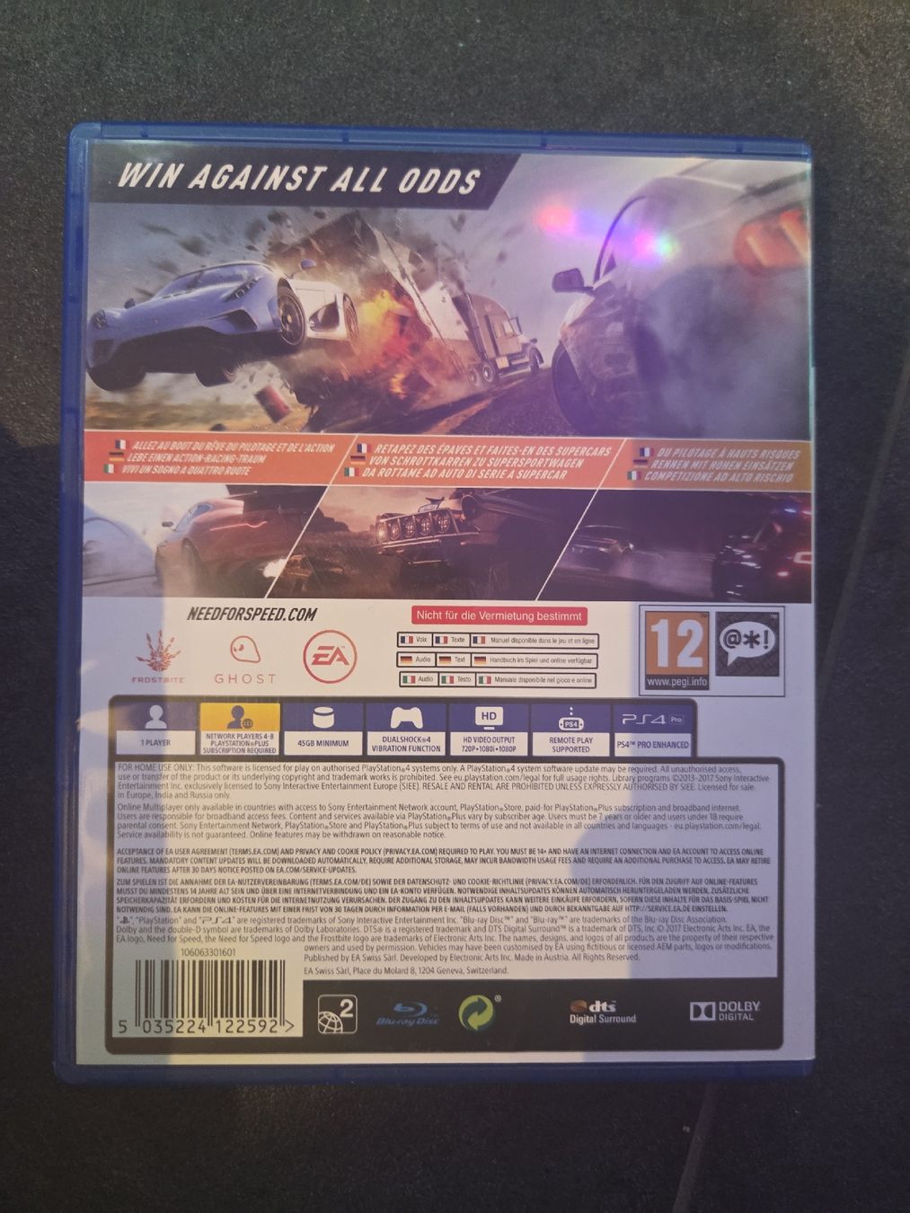 Giochi: Need for Speed Payback - PS4 - Top Zustand  – Usato da Konolfingen venduto da Siggi_wulle 1