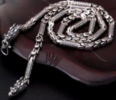 Neu: Collier Schmuck Halskette chinesischer Drachen