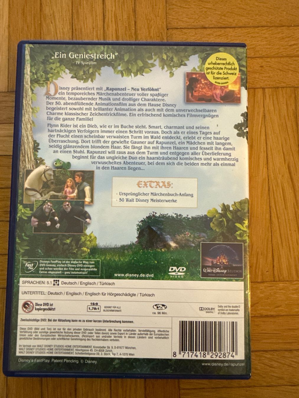 Tutti i DVDs: Rapunzel – Usato da Brunnen venduto da pel_vk7g 1