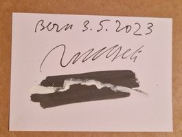 Rolf Iseli - handsignierte Zeichnung