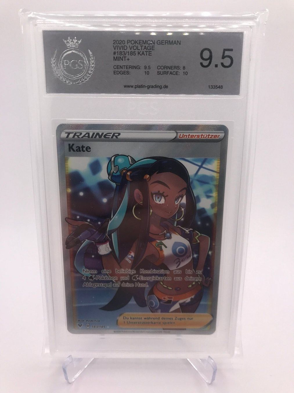 Pokémon Carte collezionabili: Farbenschock - Kate (VIV 183) - PGS 9.5 – Nuovo (secondo la descrizione) da Allschwil venduto da Bullach