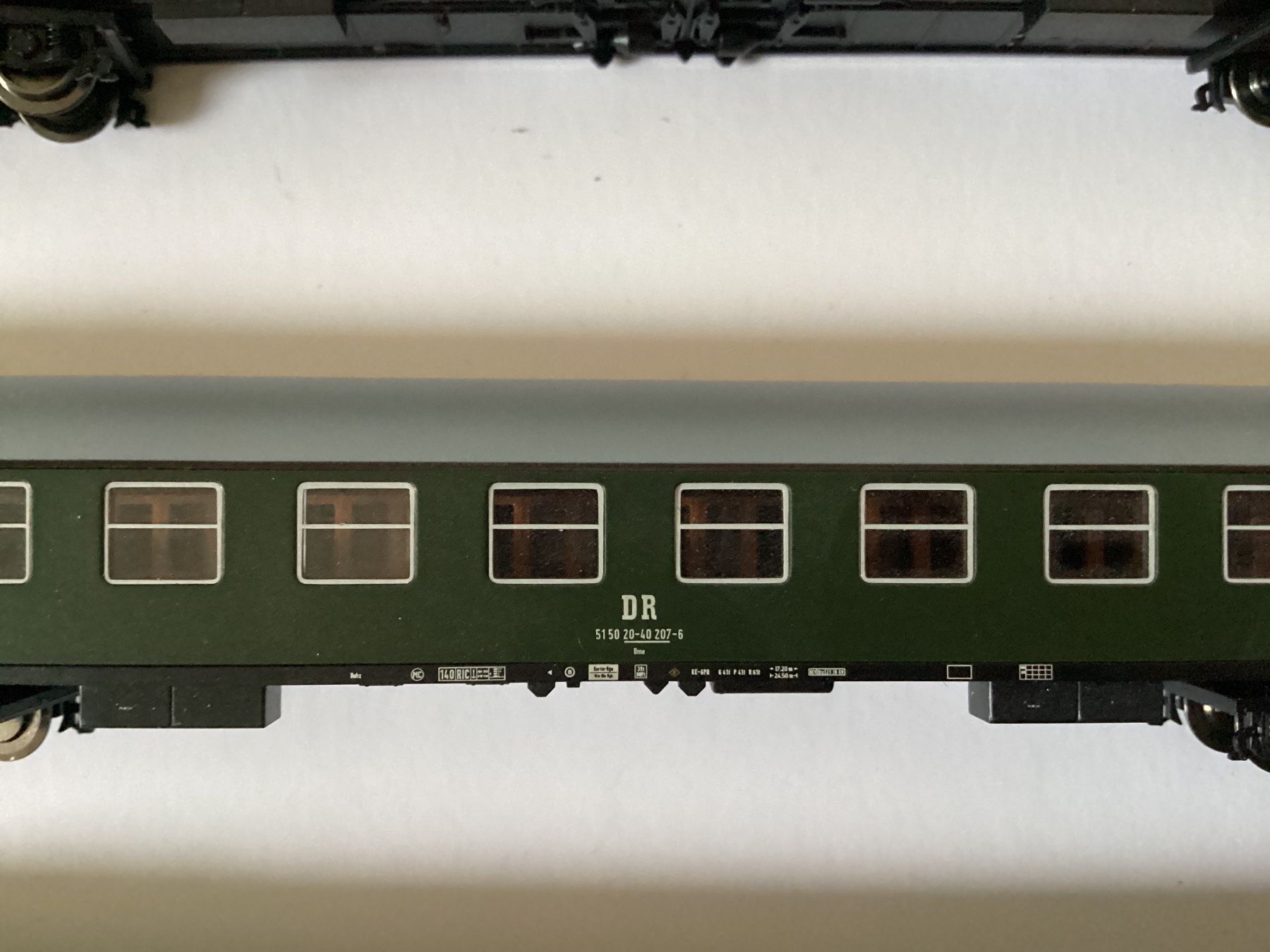 Trix Modelleisenbahnen: Minitrix 15766 Interzonenzug DR 1:160 – Gebraucht aus Effretikon von simtek_de 4