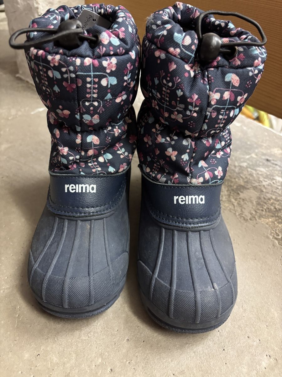 Reima Schuhe für Mädchen: Reima Winterstiefel, Gr. 32, Blumenmuster – Gebraucht aus Büren an der Aare von Nikito2001 1