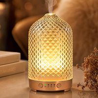 aus Glas 200ML Ultraschall Aromatherapie Diffusor