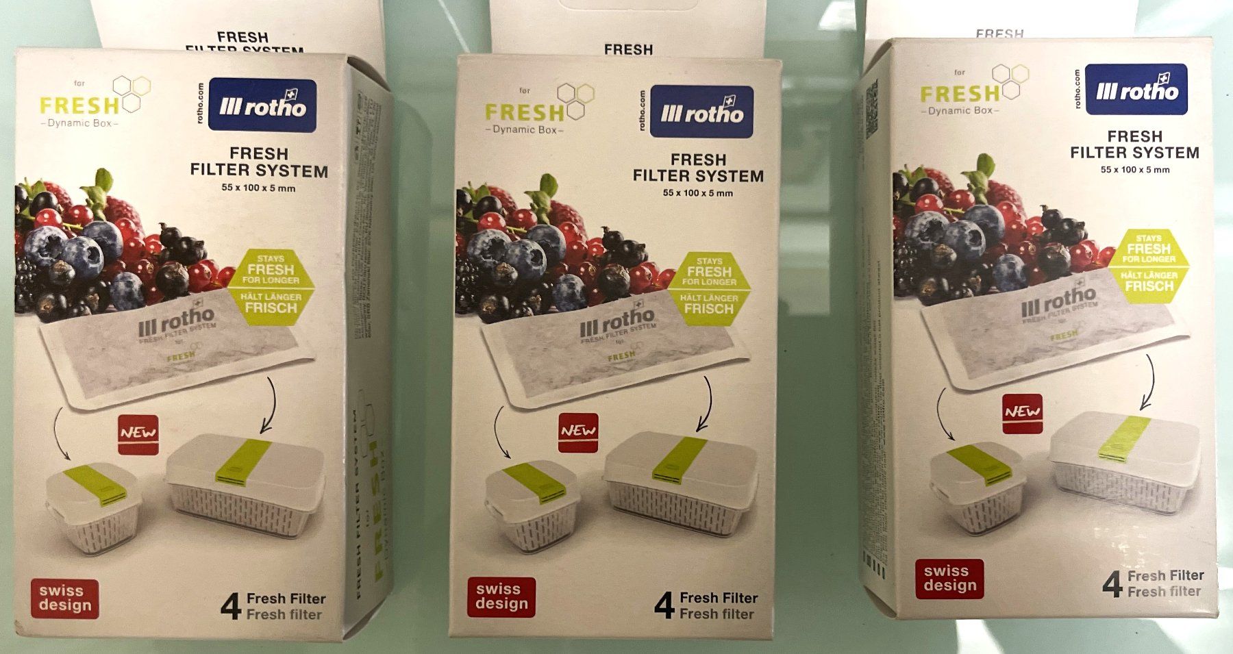 Rotho Contenitori & Simili: 6 x 4er Set Filter System FRESH - Rotho – Nuovo e nell'imballaggio originale da Oftringen venduto da Vucki 1