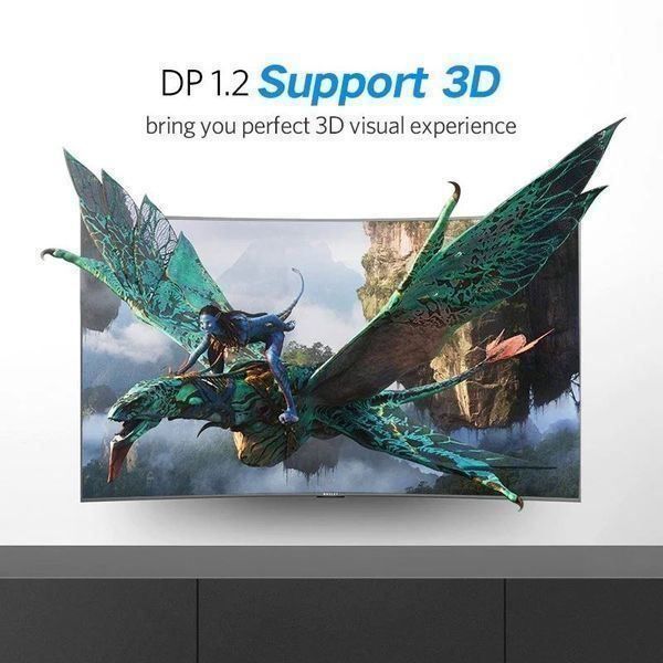 Cavi: DisplayPort Kabel 4K 60Hz 3D DP 1.2 2m – Nuovo e nell'imballaggio originale da Zürich venduto da Store-247 4