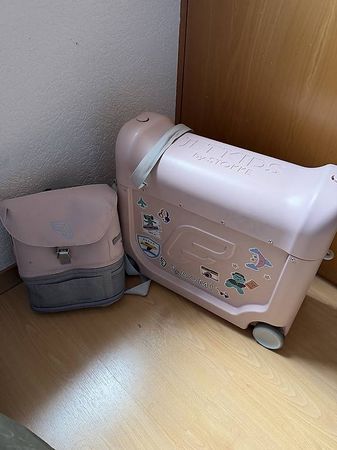 Valise et lit voyage jetkids stokke + sac à dos 