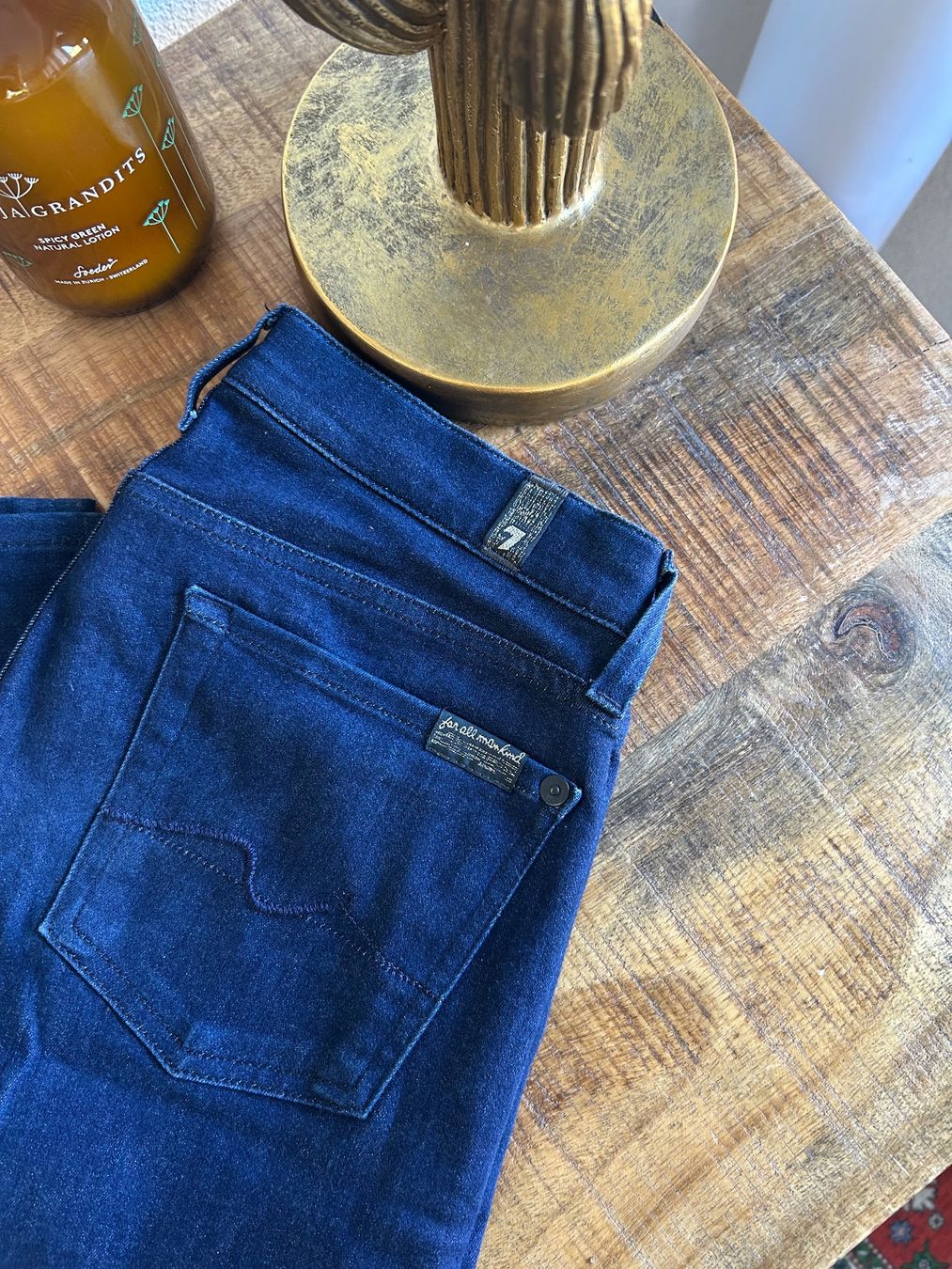 Mankind Jeans: 7 for all Mankind Jeans, Dunkelblau - W27 – Gebraucht aus Illnau von Monkky 1