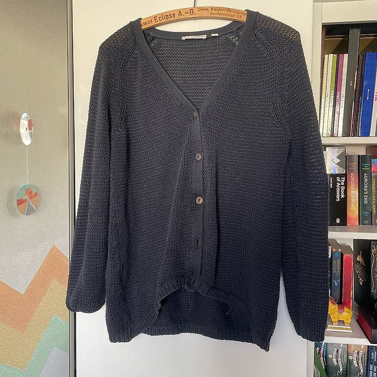 Giacche: Dunkelblauer Strick-Cardigan – Usato da Itingen venduto da alexasoldie 2