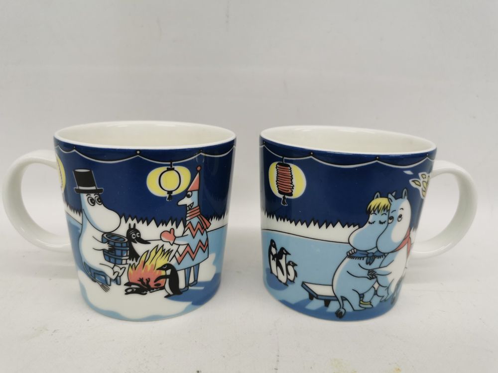 Arabia Mumin Tasse 'Love' – Blau, Aus Der Moomin Classics Kollektion