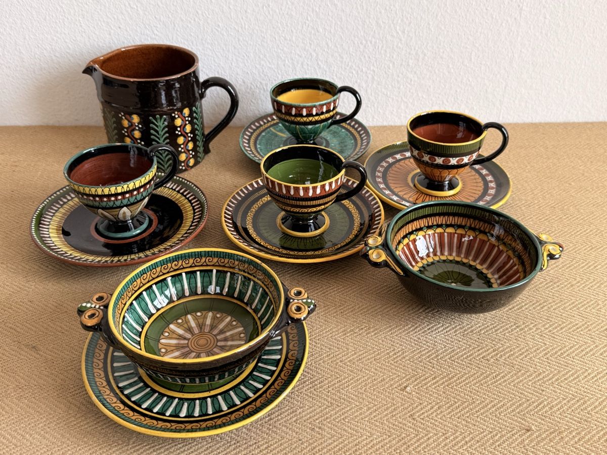 Geschirrsets: Geschirr Set Keramik AEBI HASLE Vintage – Gebraucht aus Konolfingen von petzipetz