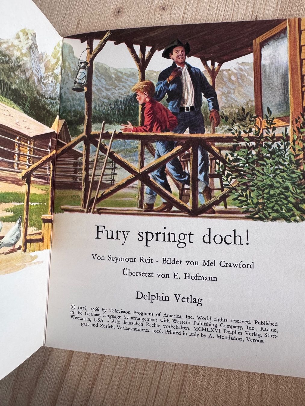 Comics: FUry Spring Doch! Delphi Verlag 1958 Crawford Hofmann – Gebraucht aus Neuchâtel von _Easy_to_Find_ 5