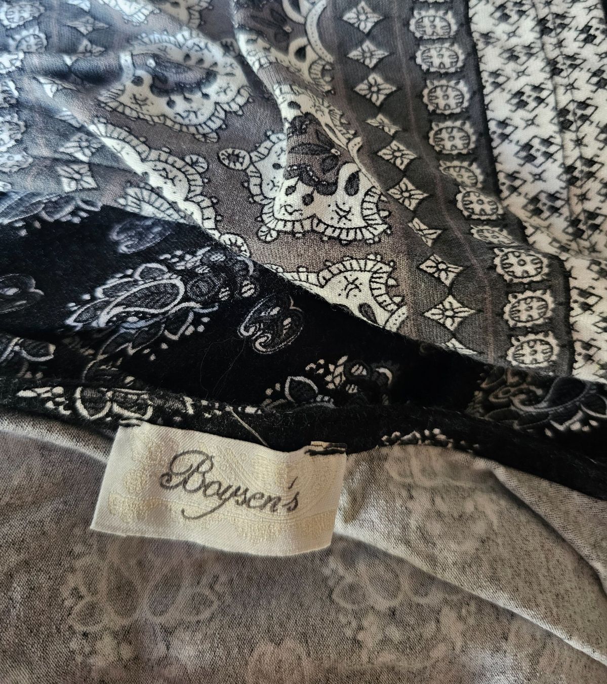 Vestiti: Kleid Maxi mit Print Gr. 36 Hippie Boho Boysen's – Usato da Füllinsdorf venduto da Sunnebliemli7 3
