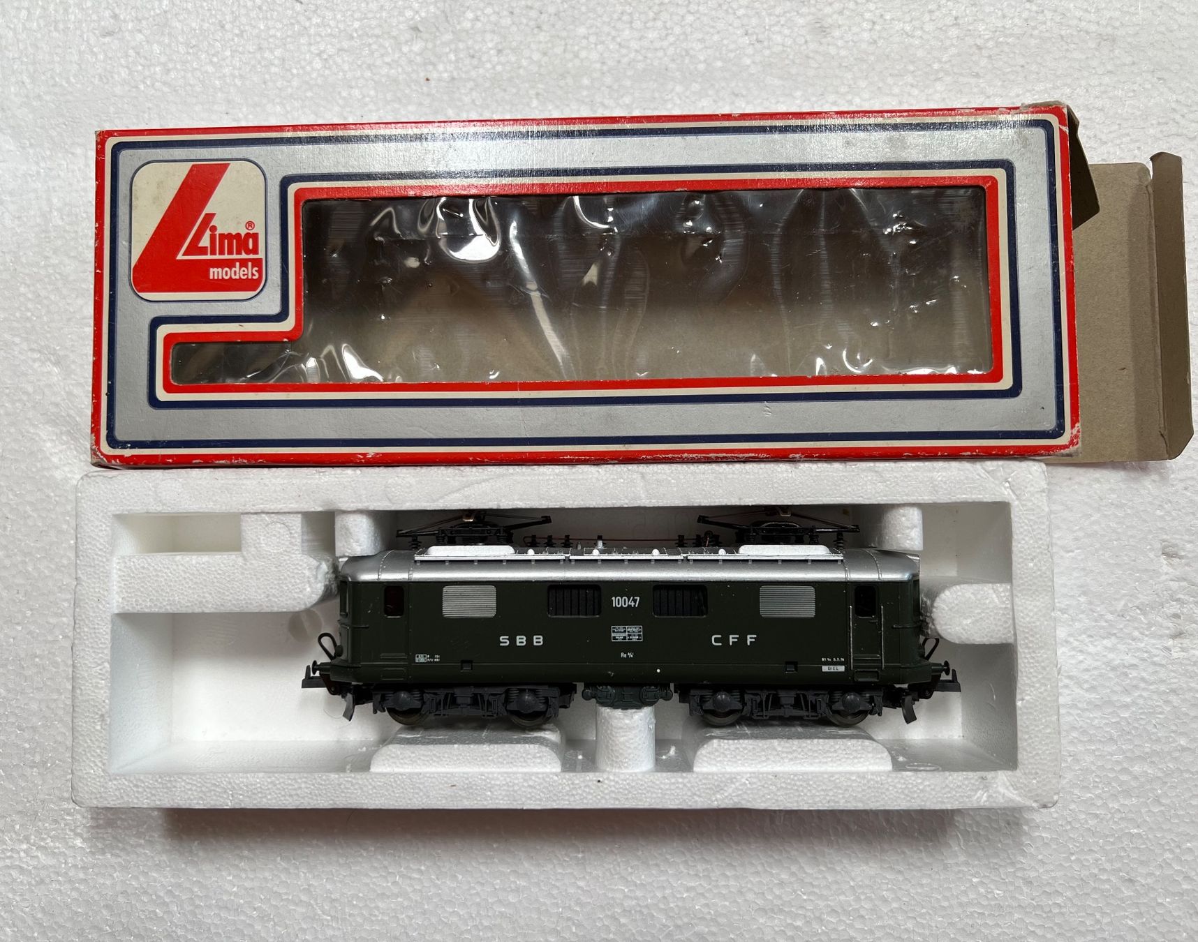 Lima Modellini di ferrovie: LIMA H0 SBB Re 4/4 10047 – Usato da Rebstein venduto da keeljohnpirat 2