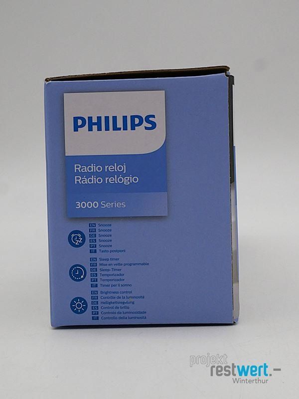 Philips Radios: PHILIPS Uhrenradio, TAR3306, schwarz – Neu (gemäss Beschreibung) aus Winterthur von Restwert_Winterthur 4