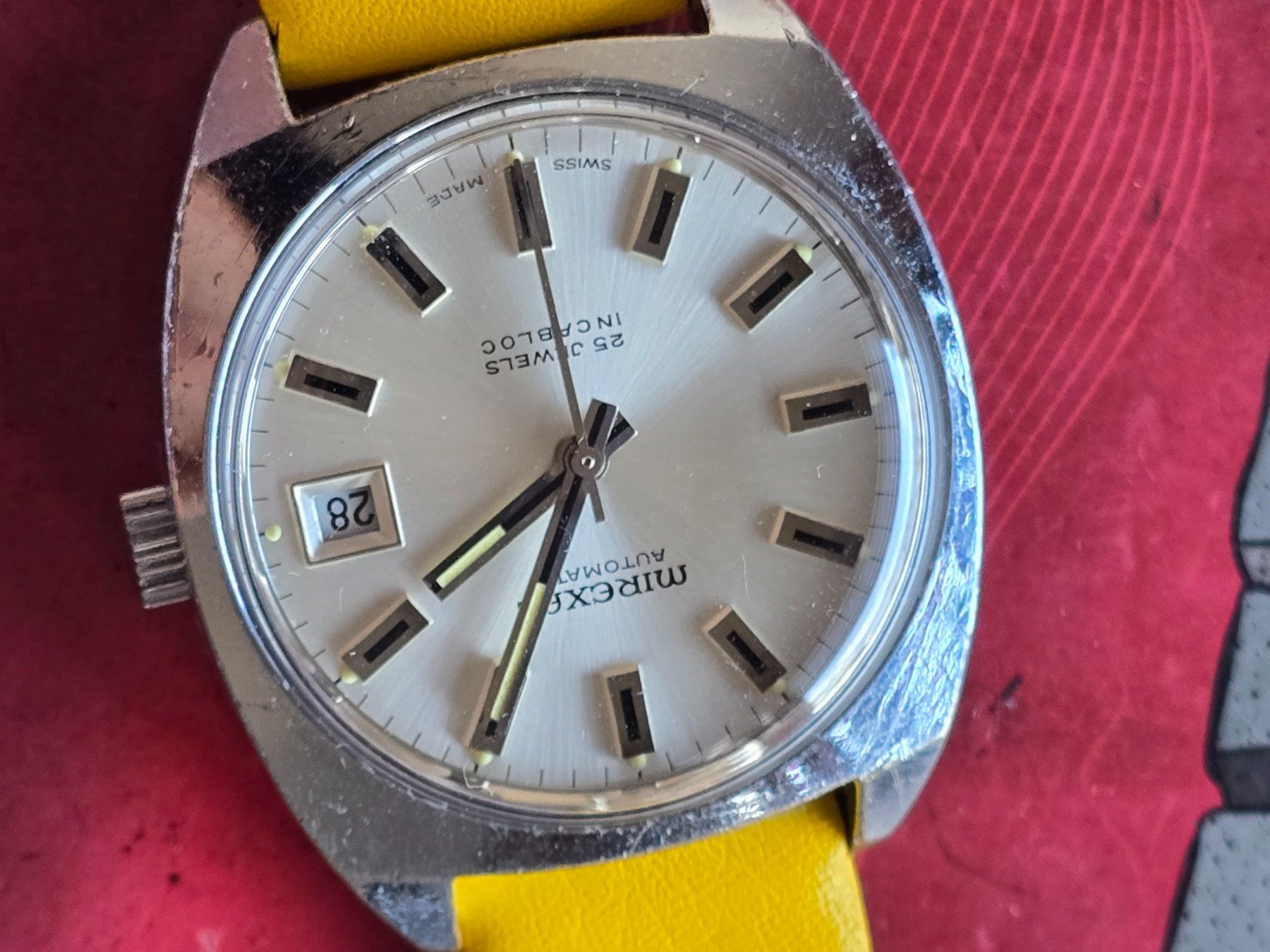 Mirexal Orologi: 448  Mirexal Automatic  Date 25 Jewels – Usato da Muri AG venduto da Corredor 4