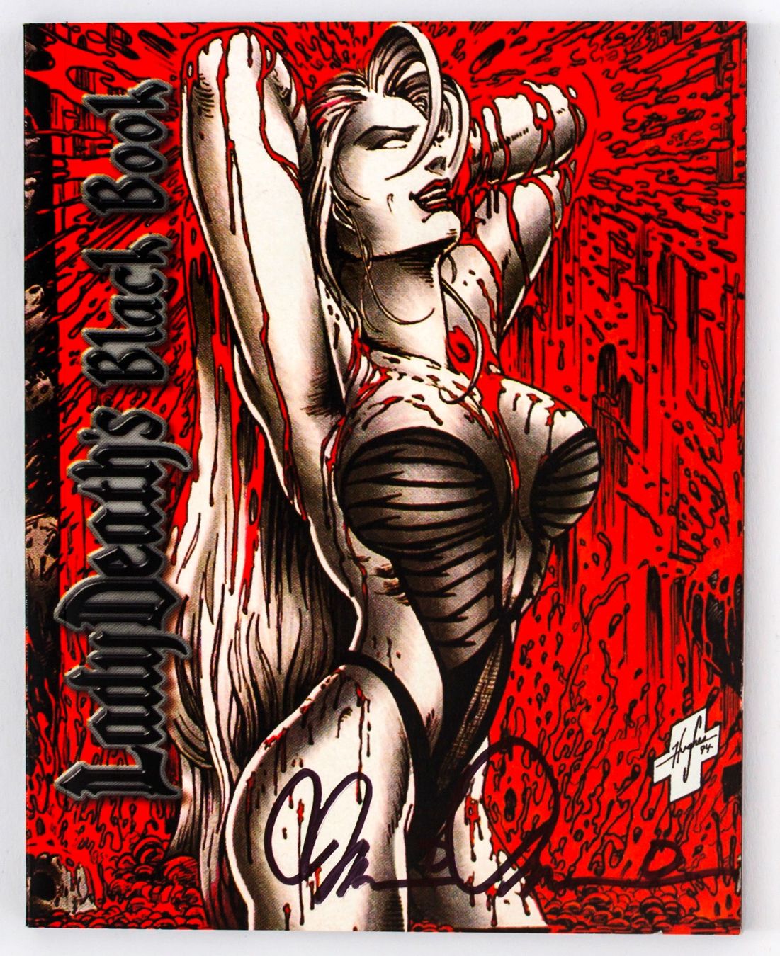 Comics: CHAOS! COMICS - LADY DEATH - BLACK BOOK - REG+VARIANT+SIGNED – Gebraucht aus St. Gallen von kobayashi-maru 3