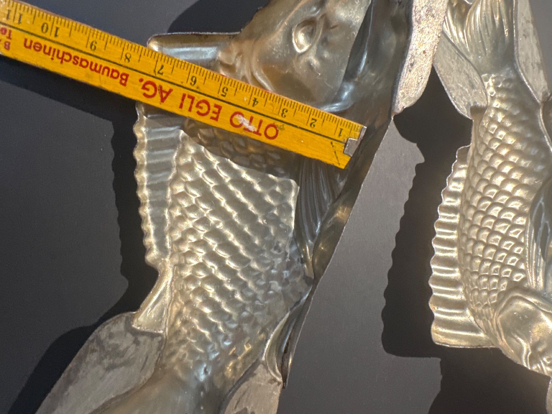 Teglie da forno: Ancien moule poisson 20cm schokoladenform – Usato da Lajoux JU venduto da Briard0 3