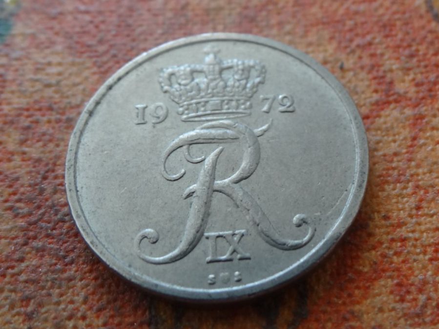 Toutes les monnaies: DANEMARK  10  Ore  1972 – D'occasion à Romanel-sur-Lausanne par Swift13