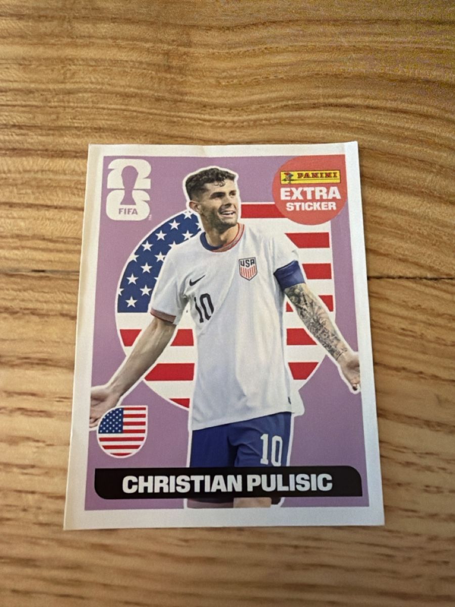 Panini Carte collezionabili: Panini Extra Sticker Christian Pulisic – Nuovo (secondo la descrizione) da Zürich venduto da 12np21