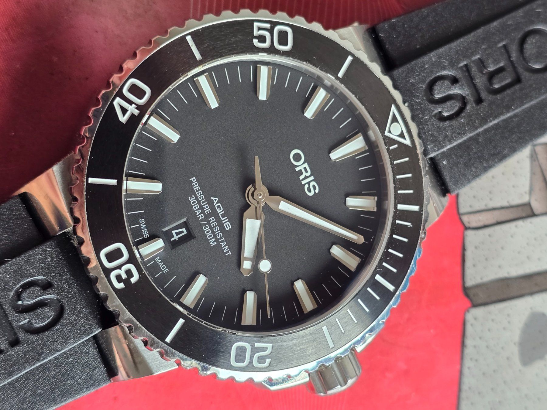 Oris Orologi: 123 Oris Date  Automat Taucher Traumhaft – Usato da Muri AG venduto da Corredor