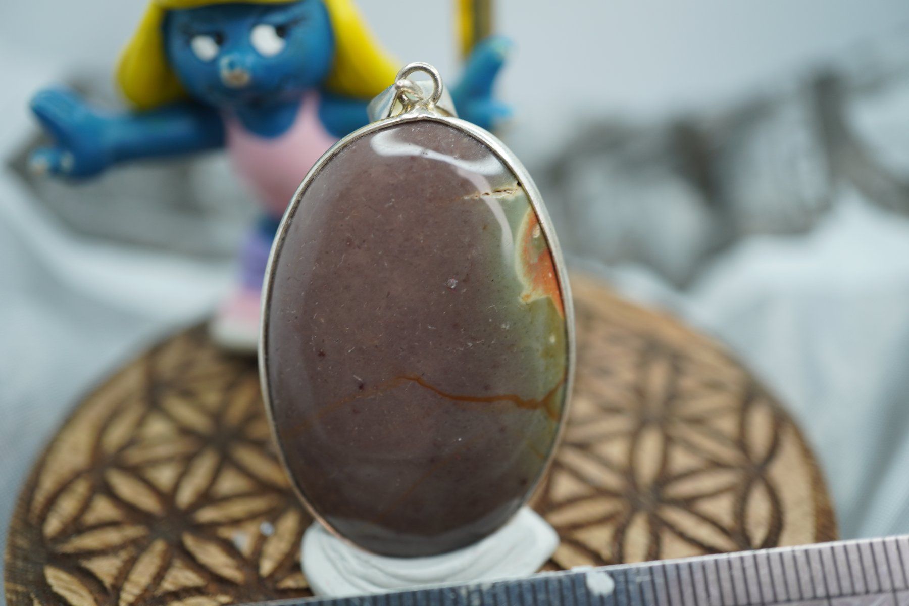 Minerali & Pietre curative: Polychrom  Jaspis   Schmuck Anhänger       ab 1.- Auktion – Nuovo e nell'imballaggio originale da Eschenbach SG venduto da topstone 2