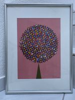 Gemälde, Baum , abstrakt.