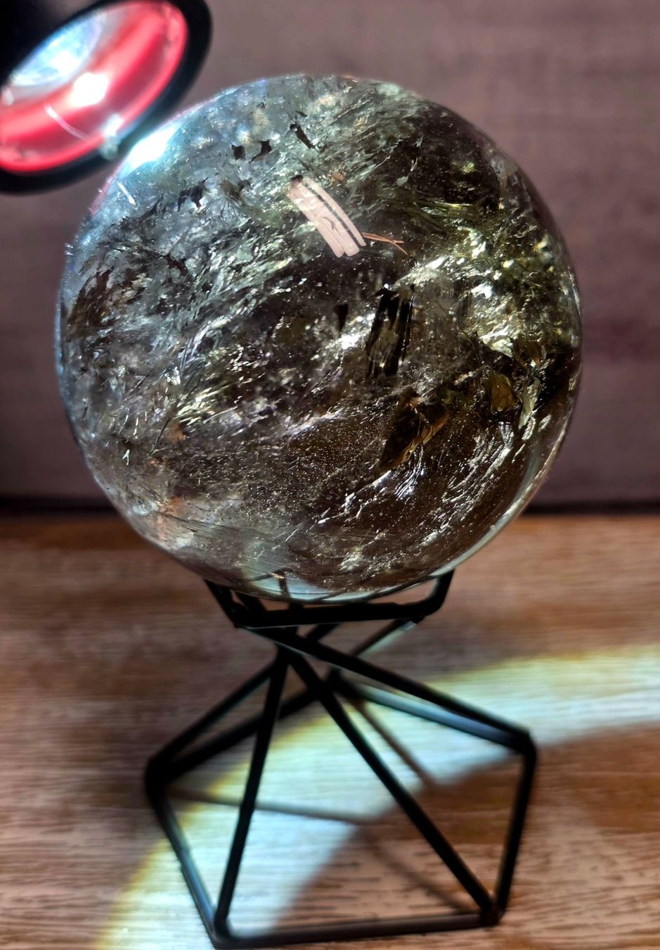 Mineralien & Heilsteine: Rauchquarz Kugel R4 61mm 322g – Neu und originalverpackt aus Matzingen von Shay_Crystalz 2