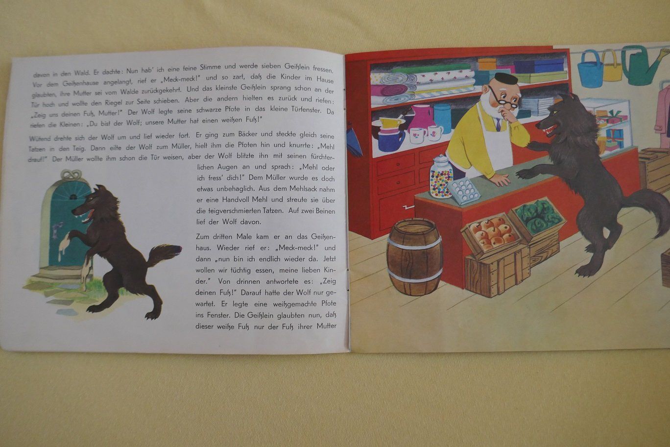 Libri: Der Wolf und die 7 Geisslein – Usato da Horgen venduto da Feli39 3