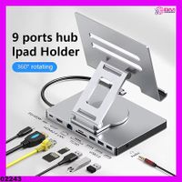 Ipad stand USB C Hub 4K 60HZ HD Type-C 100W