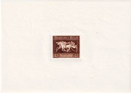 Deutsches Reich 1936, München Riem Block ** postfrisch