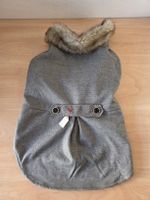 Hundemantel Grau meliert Rückenlänge 50cm Neu