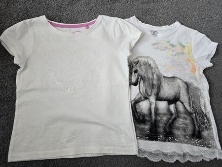 2 T-Shirts Mädchen Grösse 110