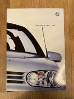 VW Golf 4 Cabriolet Prospekt - Ausgabe Januar 1999 Top!