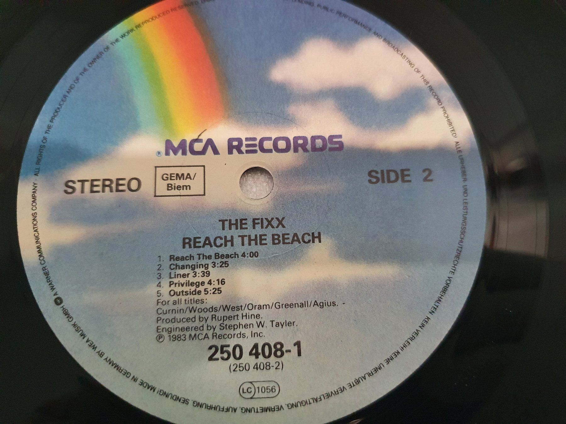 Dischi in vinile: The Fixx – Reach The Beach – Usato da Uster venduto da Vinyl-Leidenschaft 5
