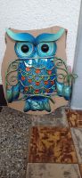 Hibou déco Cadeau.Handarbeit aus Metall!Perfekter Hingucker!