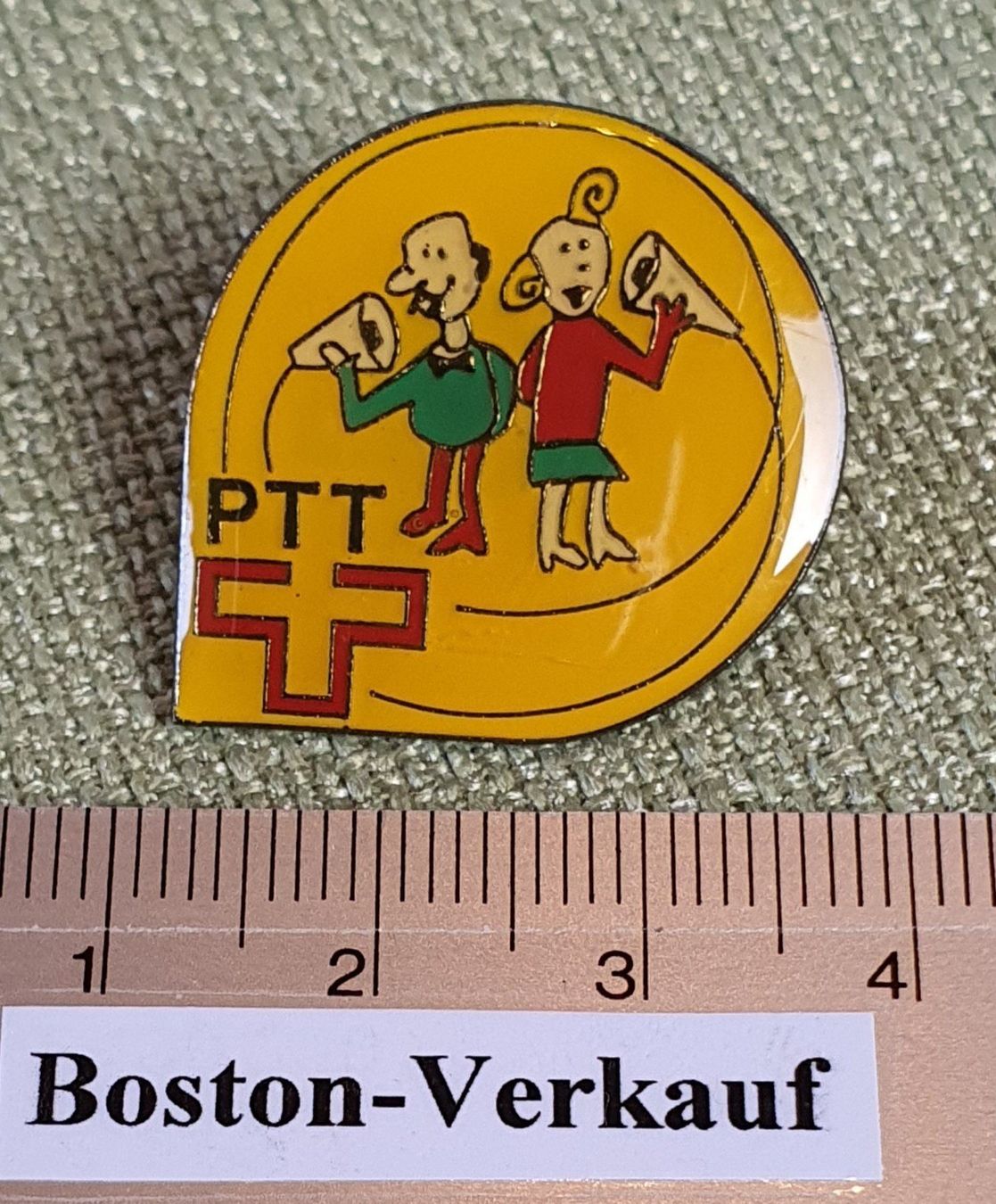 Spille: A495 - Pin PTT Die Post Kommunikation – Usato da Reinach BL venduto da Boston-Verkauf 2