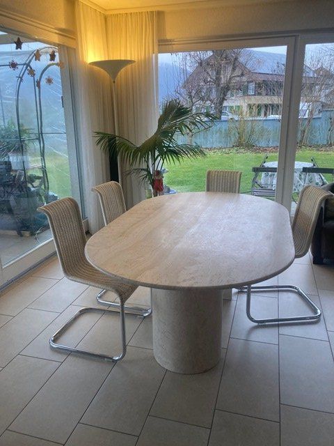 Tavoli: Esstisch Travertin – Usato da Belp venduto da Hitsch6 2
