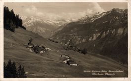 Brienz-Rothorn-Bahn, Berneroberland. Kurhaus Planalp