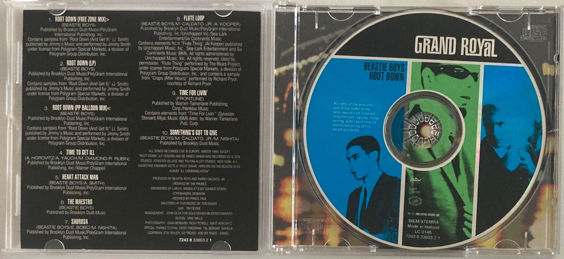 CD: BEASTIE BOYS - ROOT DOWN EP – Usato da Poliez-Pittet venduto da Newtown-Records 2