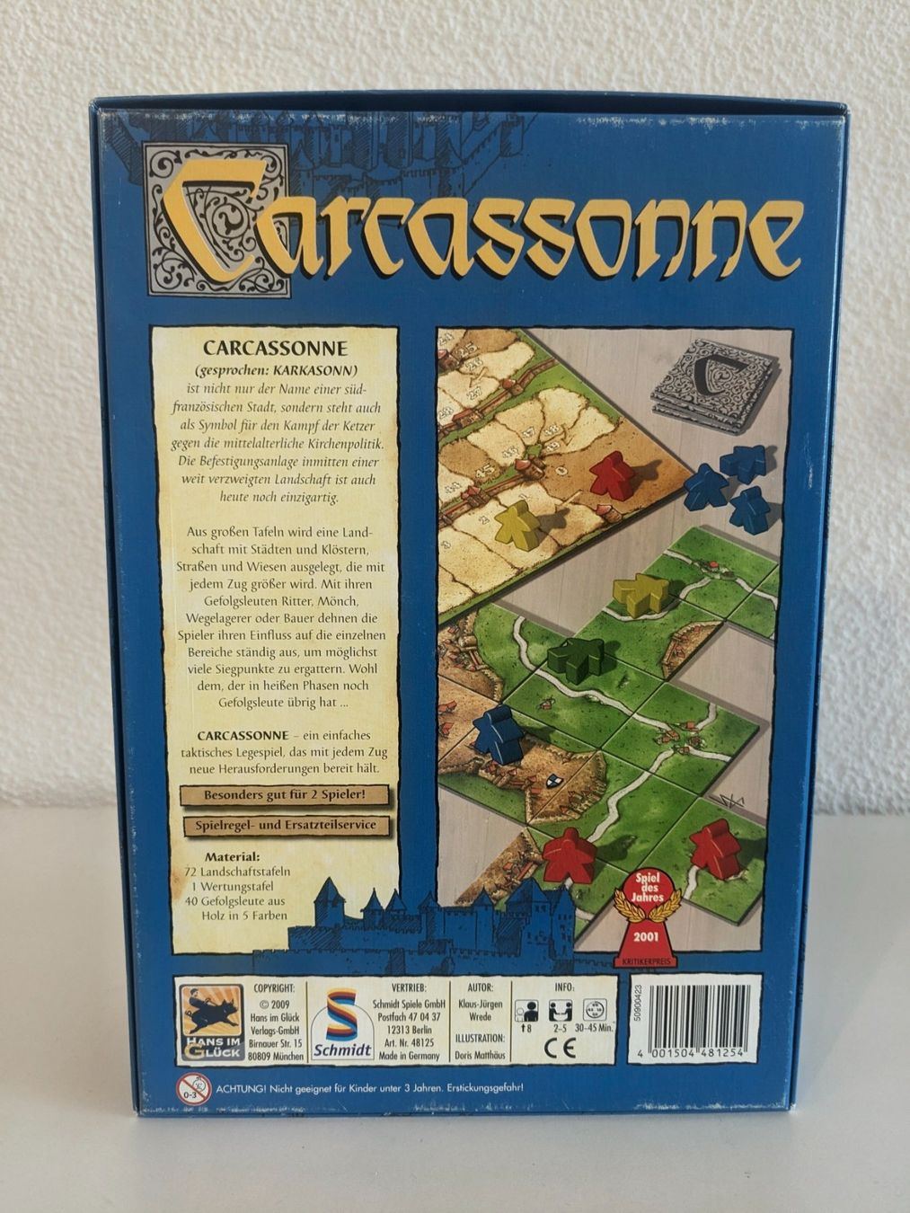 Giochi: Carcassonne Grundversion (altes Design) – Nuovo (secondo la descrizione) da Buchs ZH venduto da Foto_fan 1