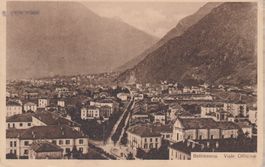AK Bellinzona - Viale Officina, inizio 1900